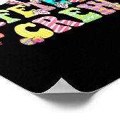 Cafetaria Crew Happy Easter Bunny Lunch Dame Match Poster (Hoek)