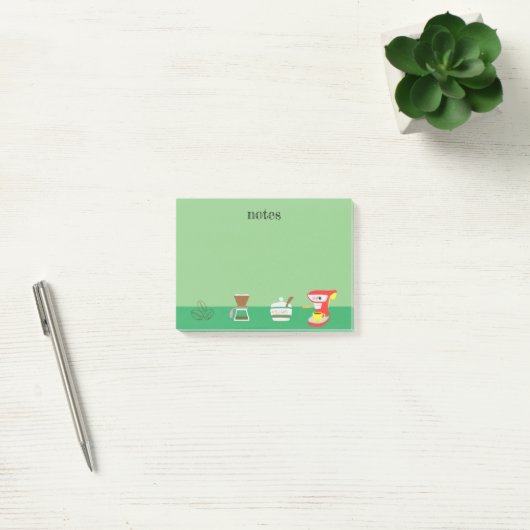 Cafetaria Kunst Post-it® Notes (Kantoor)