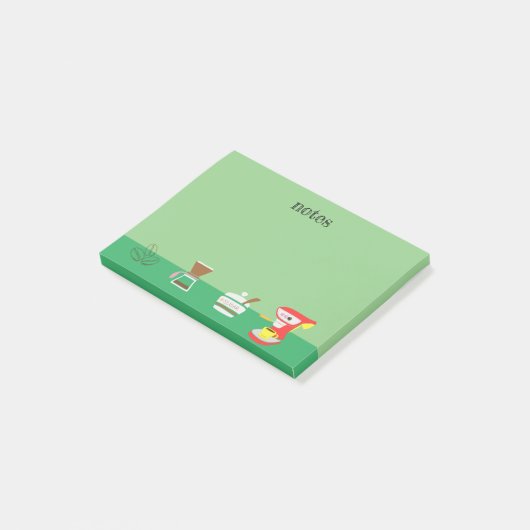 Cafetaria Kunst Post-it® Notes (Schuin)