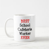 Cafetaria Worker School, Best Koffiemok (Links)