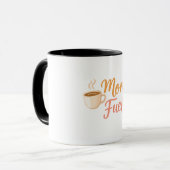 Cafetepkop voor Moeders Mok (Voorkant links)