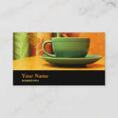 Cafeteria Catering Café Manager Visitekaartje (Voorkant)