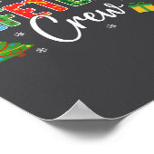 Cafeteria Crew Christmas Holiday School Staff Food Poster (Hoek)