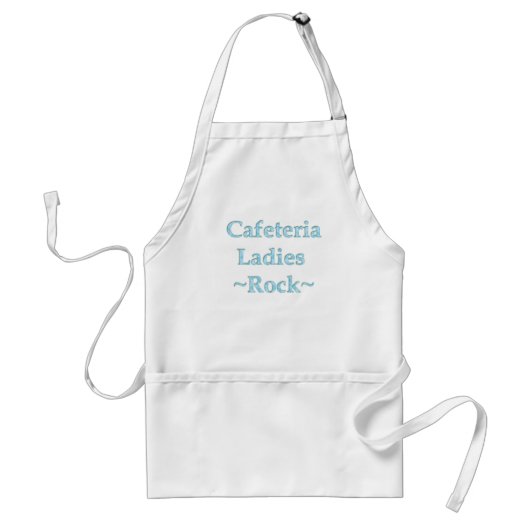 Cafeteria DamRock Apron Standaard Schort (Voorkant)