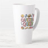 Cafeteria Queen Latte Mok (Rechterhoek)