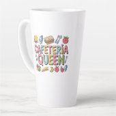 Cafeteria Queen Latte Mok (Linkerhoek)