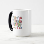 Cafeteria Queen Magische Mok (Voorkant links)