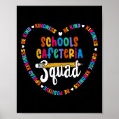 Cafeteria Squad terug naar school Happy First Day  Poster (Voorkant)