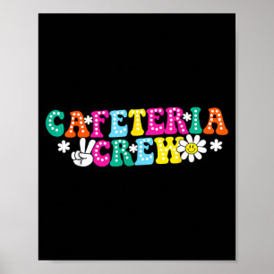 Cafeteriapersoneel Grappige School Lunch Dames Her Poster