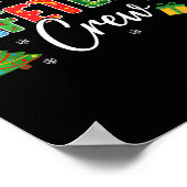 Cafeteriapersoneel Kerstdagen Schoolpersoneel Eten Poster (Hoek)