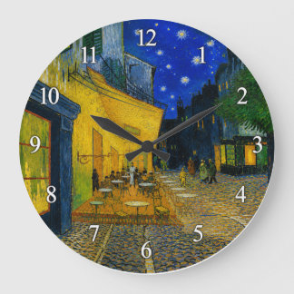 Caféterras bij nacht van Vincent van Gogh Grote Klok