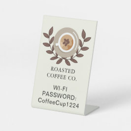 Cafetétafelblad Reclamebord Met Voetstuk