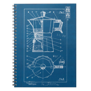 Cafetiere moka espro bialetti notitieboek
