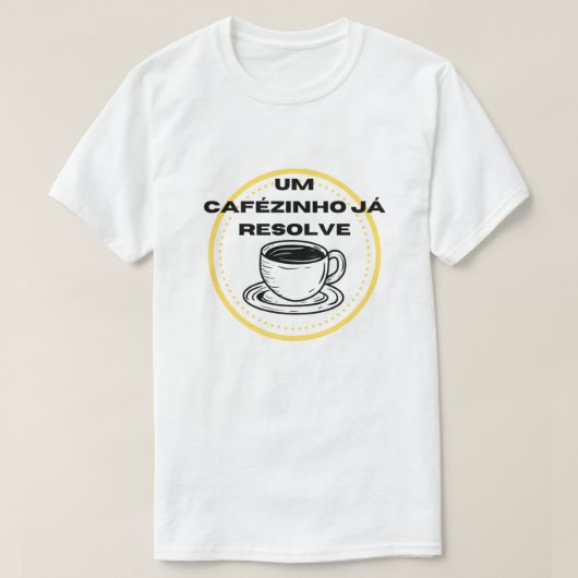 cafezinho camiseta t-shirt (Design voorkant)