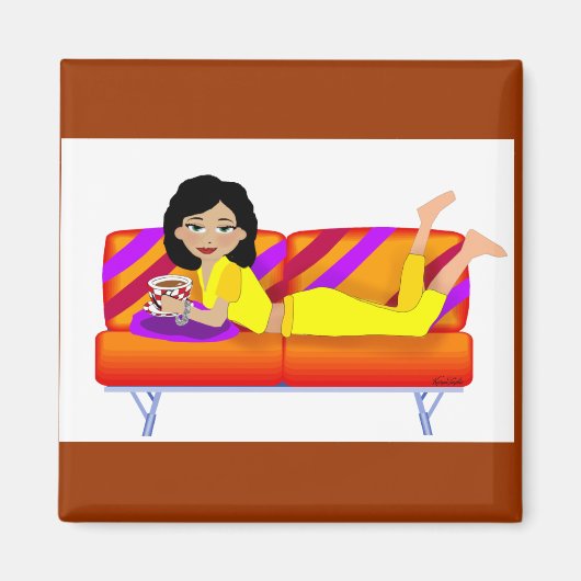 Caffe Diva Magnet (Voorkant)