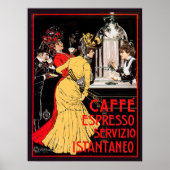 Caffe Espresso Servizio Istantaneo Poster (Voorkant)