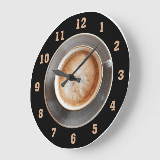 Caffé Latte Clock Grote Klok (Hoek)