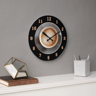 Caffé Latte Clock Grote Klok