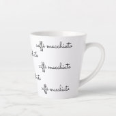 Caffè macchiato latte mok (Rechts)