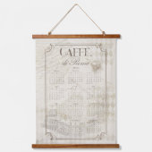Caffe Roma 2026 Wall Calendar Art Hangend Wandkleed (Voorkant)