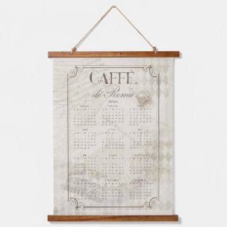 Caffe Roma 2026 Wandkalender Kunst Hangend Wandkleed