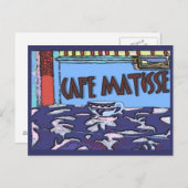 Caffee Matisse Sign Briefkaart (Voorkant / Achterkant)