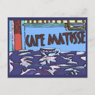 Caffee Matisse Sign Briefkaart