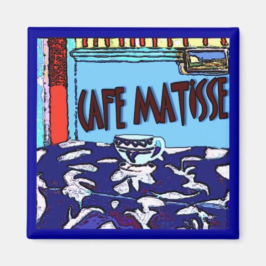 Caffee Matisse Sign Magneet (Voorkant)