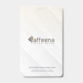 Caffeena-badge Badge (Voorzijde)
