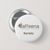 Caffeena Barista-knop Ronde Button 5,7 Cm (Voorkant /achterkant)