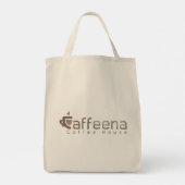 Caffeena boodschappentassen tote bag (Achterkant)