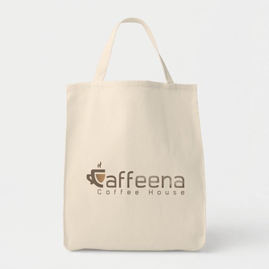 Caffeena boodschappentassen tote bag (Voorkant)