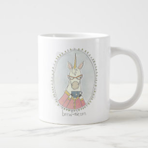 Caffeinaire Cutie   Brew Unicorn Grote Koffiekop