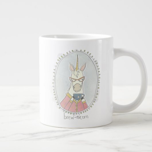 Caffeinaire Cutie | Brew Unicorn Grote Koffiekop (Rechts)
