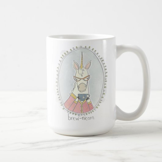 Caffeinaire Cutie | Brew Unicorn Koffiemok (Rechts)