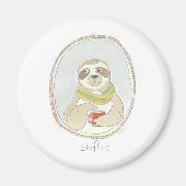 Caffeinaire Cutie | Sloffee Magneet (Voorkant)