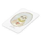 Caffeinaire Cutie | Sloffee Magneet (Linkerzijde)