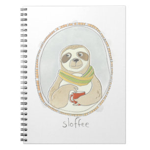 Caffeinaire Cutie   Sloffee Notitieboek