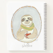 Caffeinaire Cutie | Sloffee Notitieboek (Achterkant)