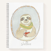 Caffeinaire Cutie | Sloffee Notitieboek (Voorkant)