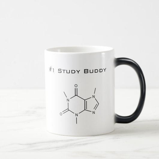 Caffeine #1 Study Buddy Magische Mok (Rechts)