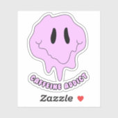 Caffeine Addict Sticker (Vel)