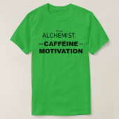 Caffeine-alchemist T-shirt (Design voorkant)
