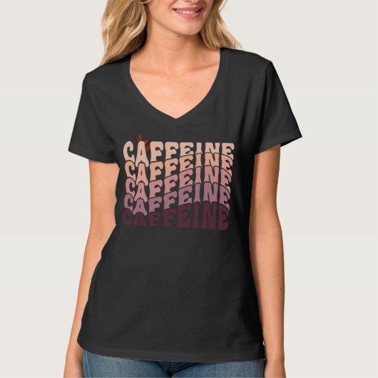 Caffeine Caffe T-shirt (Voorkant)