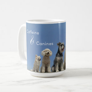 Caffeine & Canines.   Leuke moderne koffie voor ho Koffiemok