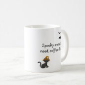 Caffeine, Cats & a Dash of Magic Koffiemok (Voorkant rechts)