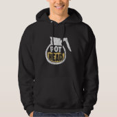 Caffeine Cbd Coffee Cup Humor Pun Hoodie (Voorkant)