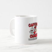 Caffeine&Chaos coordinator Morning Mug for women Koffiemok (Voorkant links)