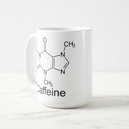 Caffeine Chemical Compound Mok (Voorkant links)