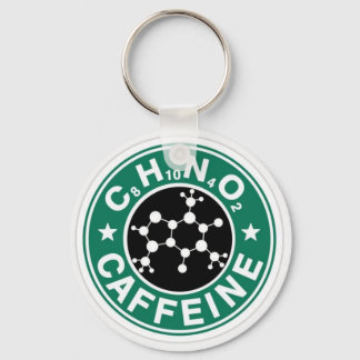 Caffeïne Chemie Sleutelhanger